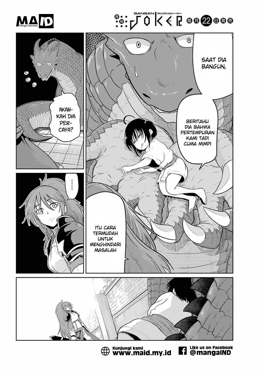 Yowai 5000-nen no Soushoku Dragon, Iwarenaki Jaryuu Nintei: Yada Kono Ikenie, Hito no Hanashi wo Kiite Kurenai Chapter 4 - halaman 38