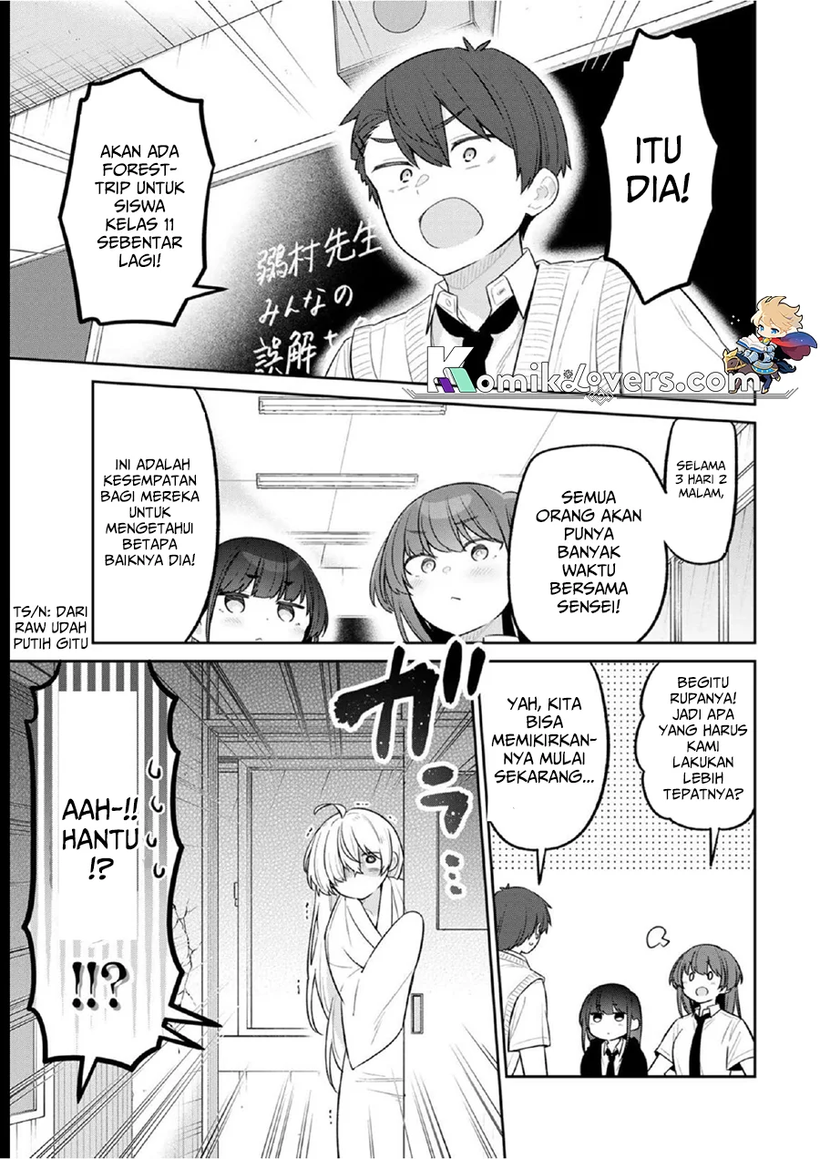 Yowayowa Sensei Chapter 15 - halaman 8