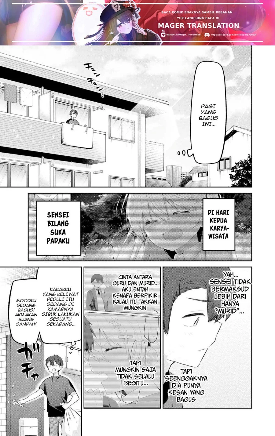 Yowayowa Sensei Chapter 20 - halaman 3