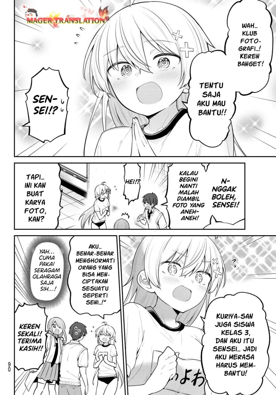 Yowayowa Sensei Chapter 24 - halaman 10