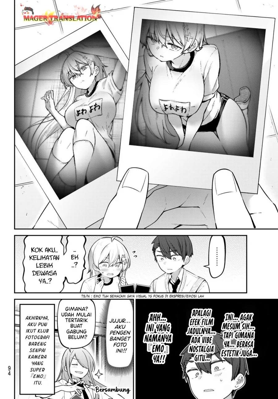 Yowayowa Sensei Chapter 24 - halaman 14