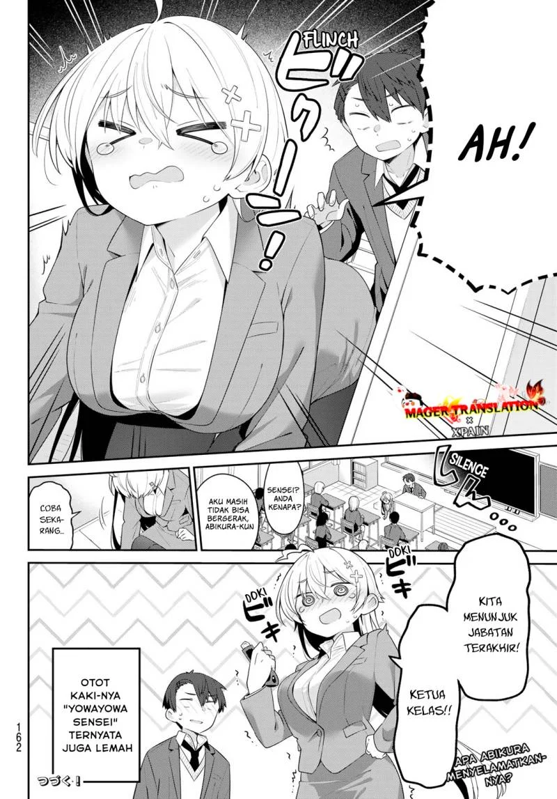 Yowayowa Sensei Chapter 4 - halaman 15