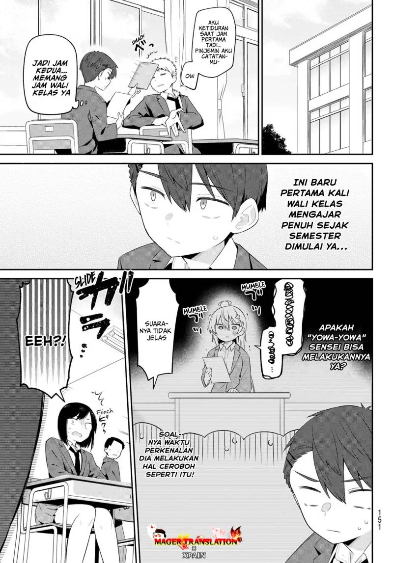 Yowayowa Sensei Chapter 4 - halaman 4