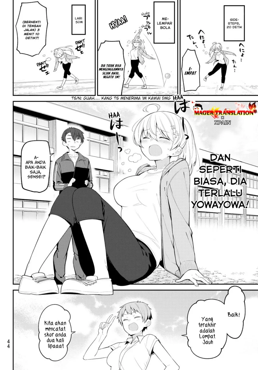 Yowayowa Sensei Chapter 6 - halaman 7