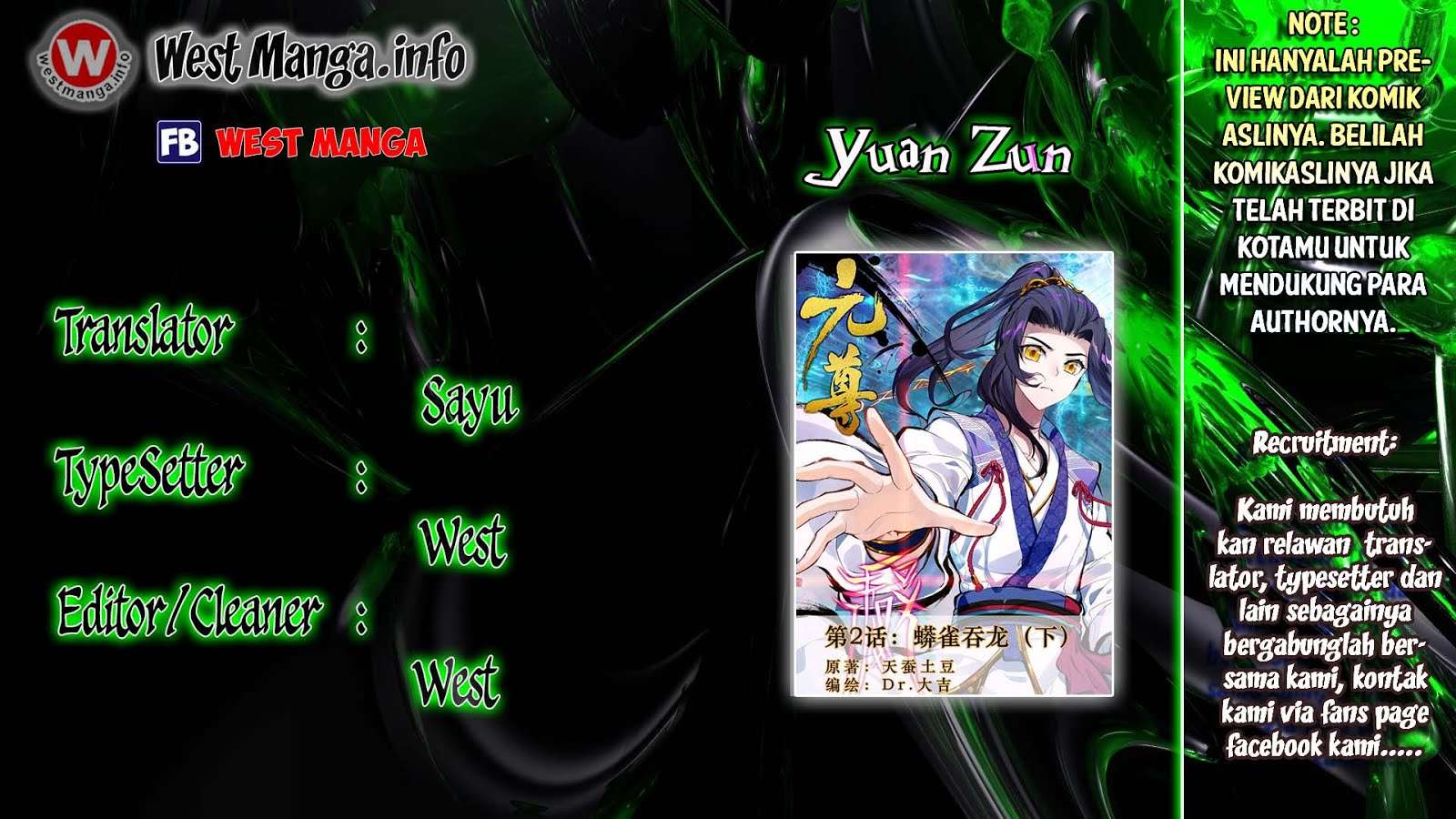 Yuan Zun Chapter 2.5 - halaman 2