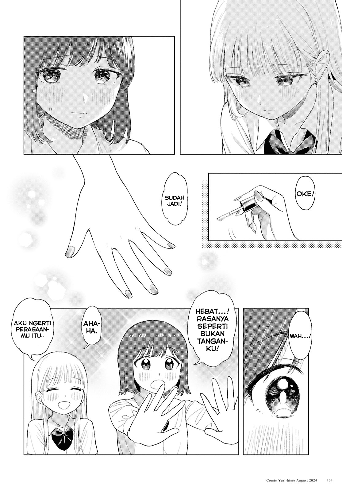 Yubisaki ni Koi wo Sakasete Chapter 0 - halaman 4