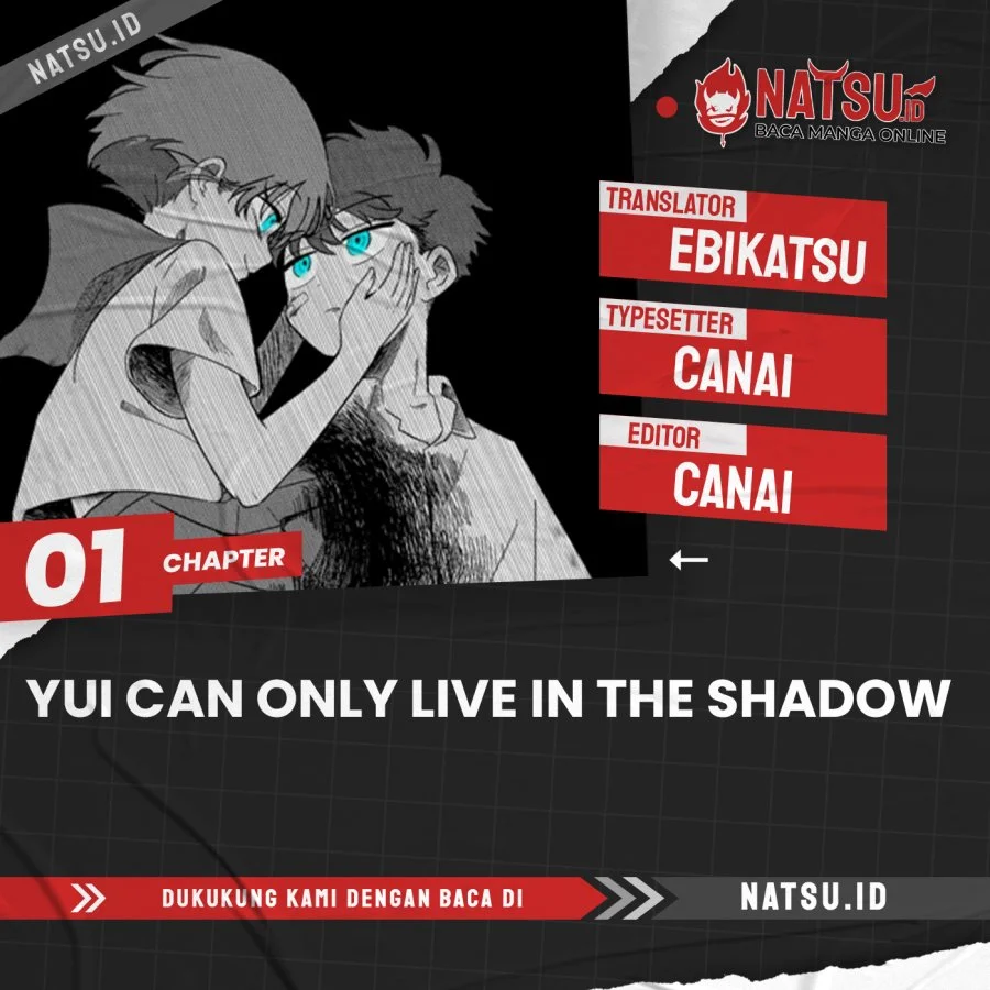 Yui Can Only Live In the Shadows Chapter 1 - halaman 1