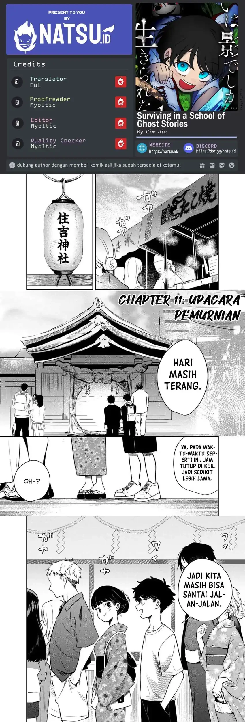 Yui Can Only Live In the Shadows Chapter 11 - halaman 1