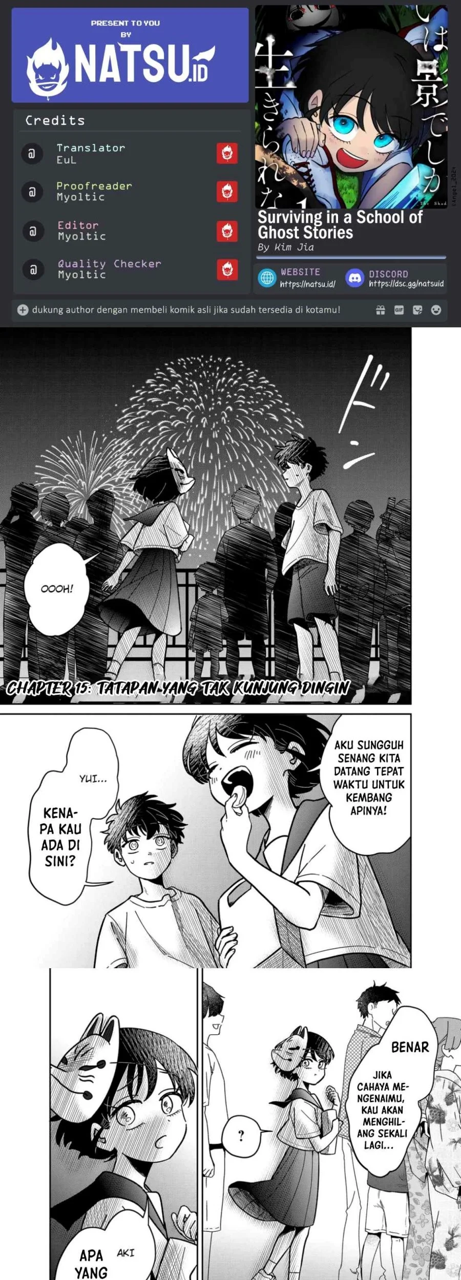 Yui Can Only Live In the Shadows Chapter 15 - halaman 1