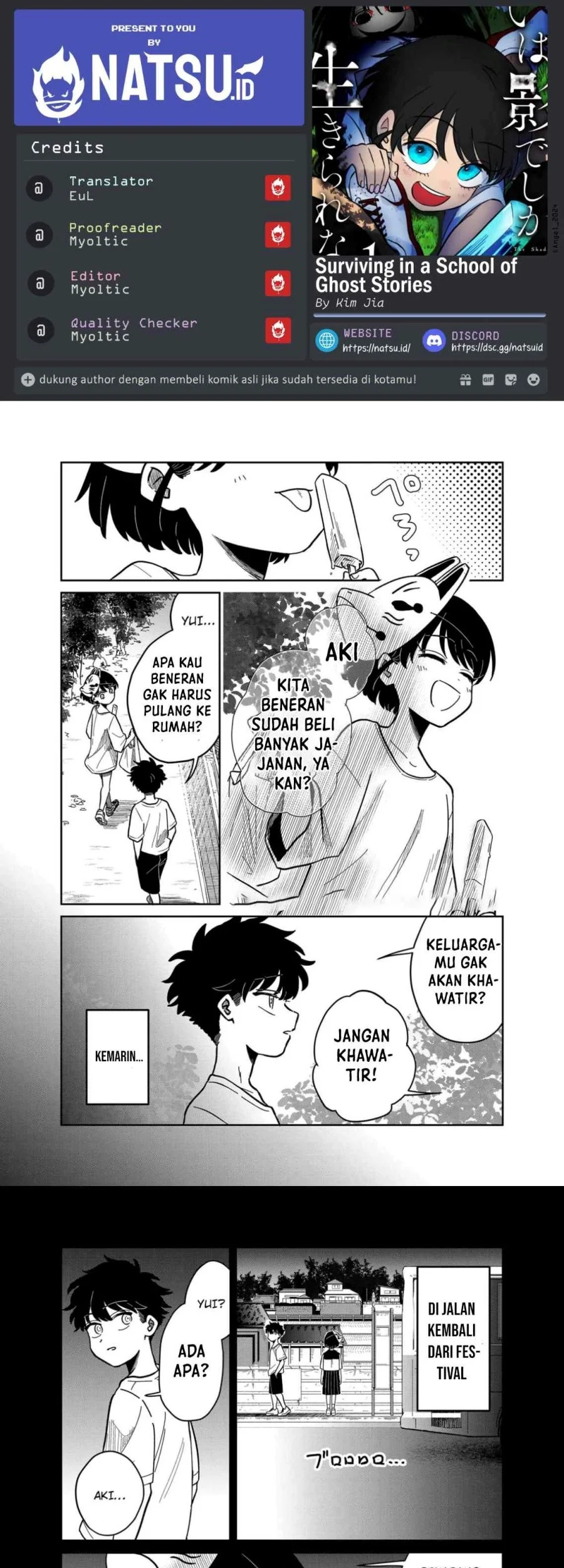Yui Can Only Live In the Shadows Chapter 16 - halaman 1