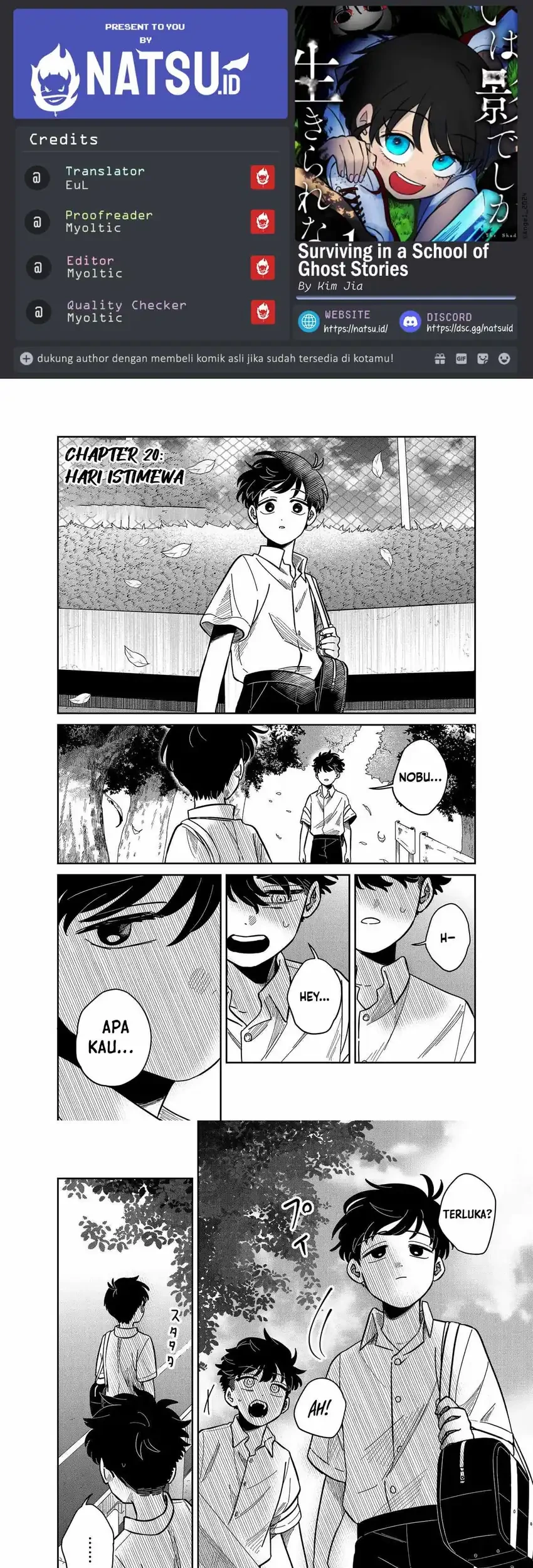 Yui Can Only Live In the Shadows Chapter 20 - halaman 1