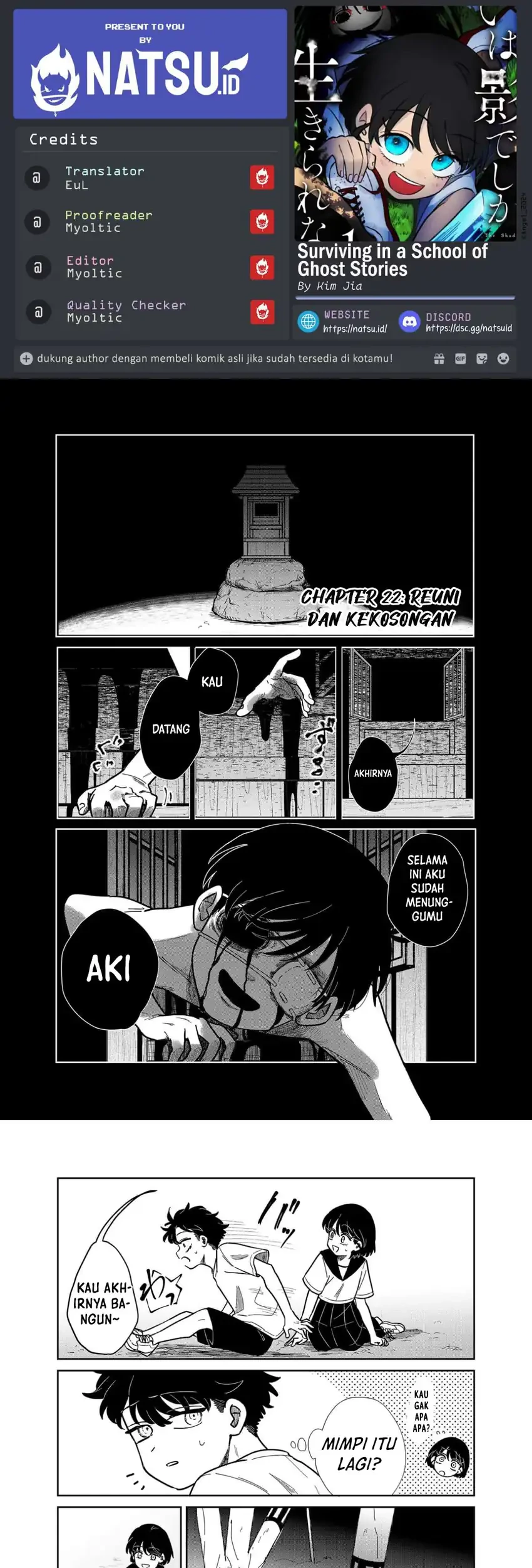 Yui Can Only Live In the Shadows Chapter 22 - halaman 1