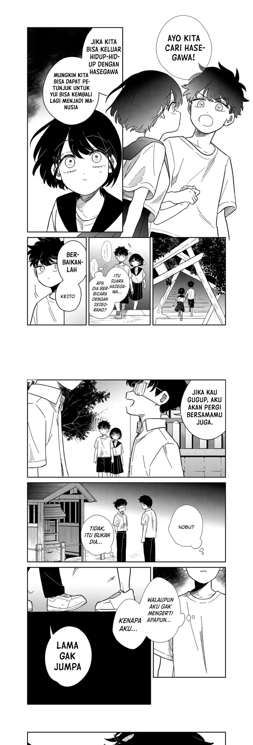 Yui Can Only Live In the Shadows Chapter 22 - halaman 9