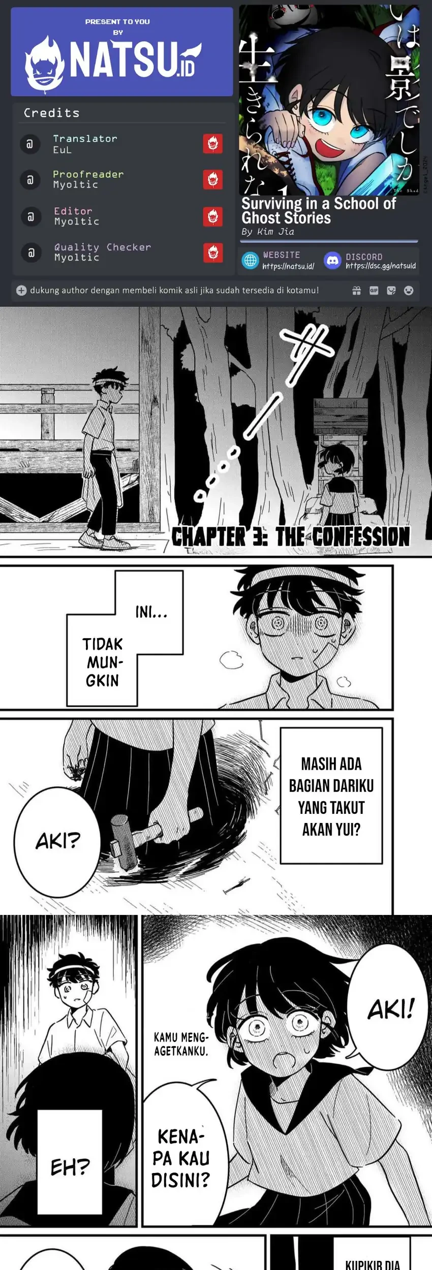 Yui Can Only Live In the Shadows Chapter 3 - halaman 1