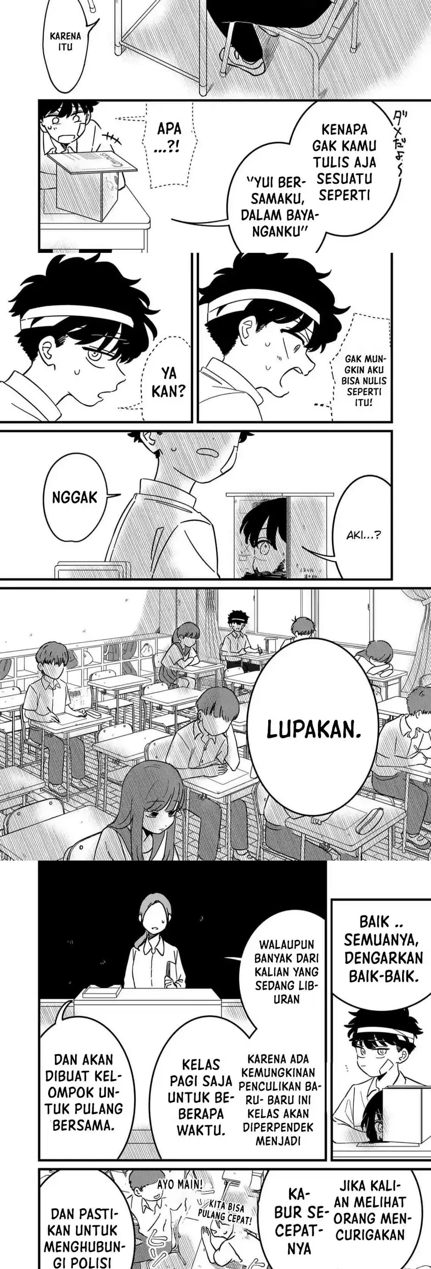 Yui Can Only Live In the Shadows Chapter 4 - halaman 2