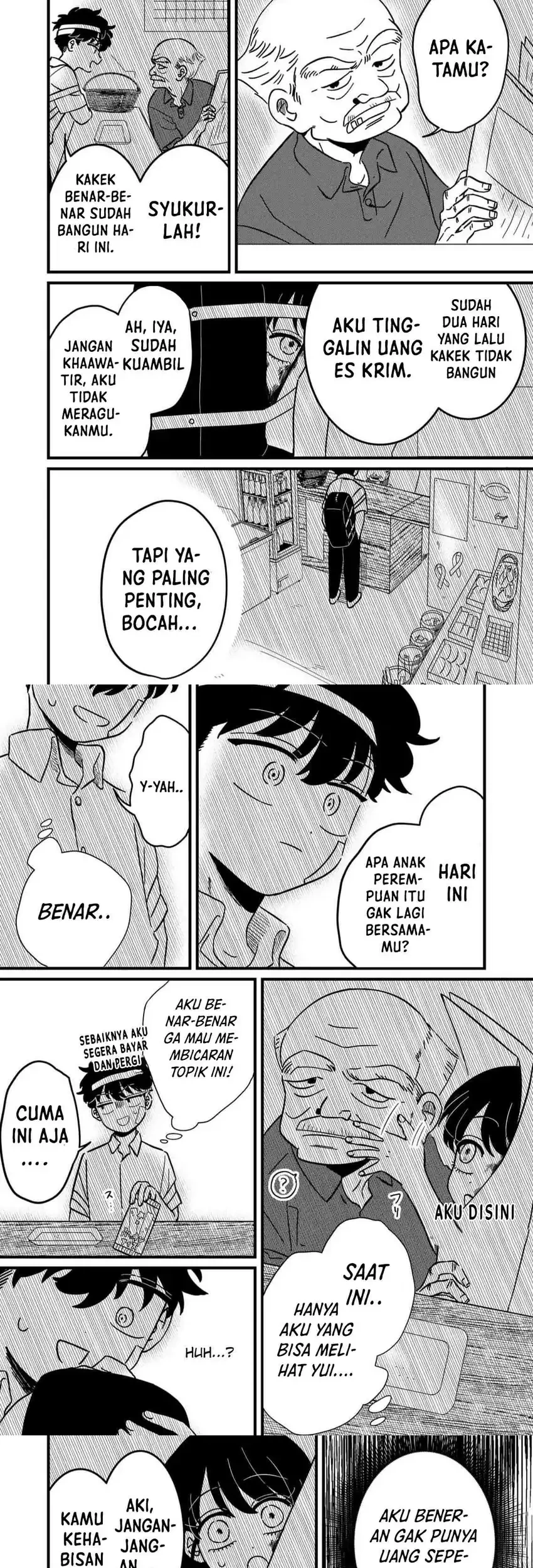 Yui Can Only Live In the Shadows Chapter 4 - halaman 6