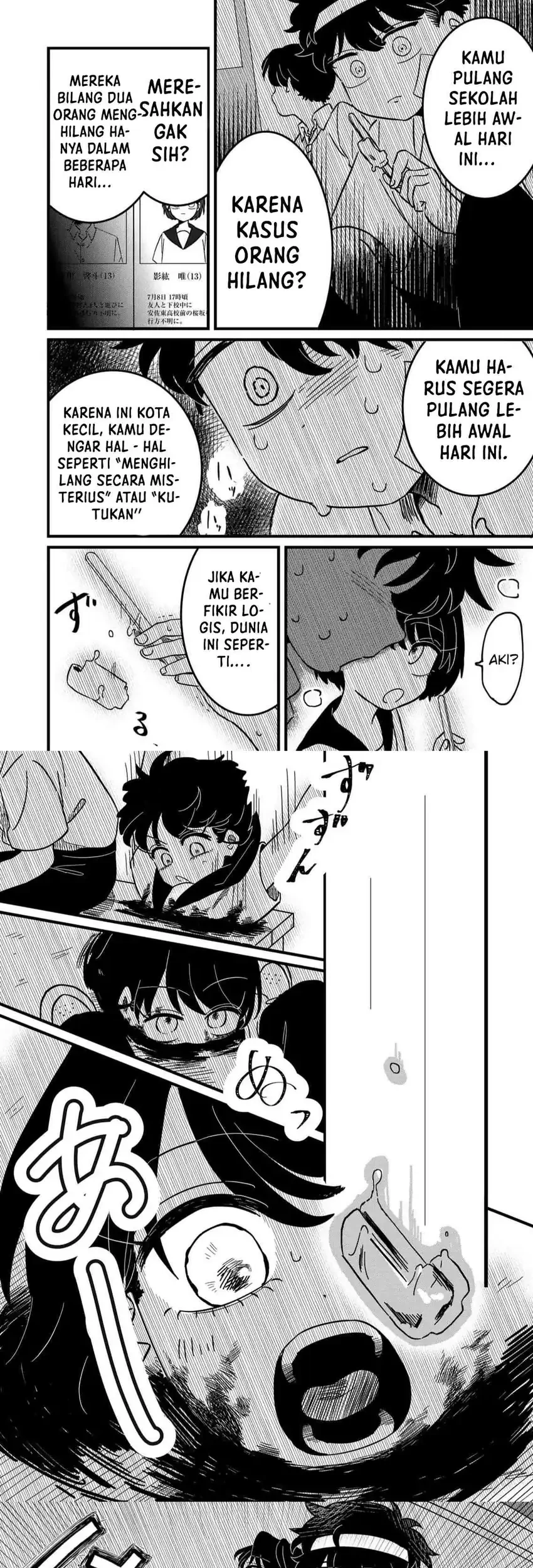 Yui Can Only Live In the Shadows Chapter 4 - halaman 9