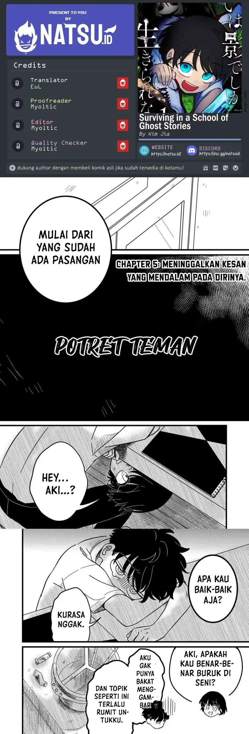 Yui Can Only Live In the Shadows Chapter 5 - halaman 1