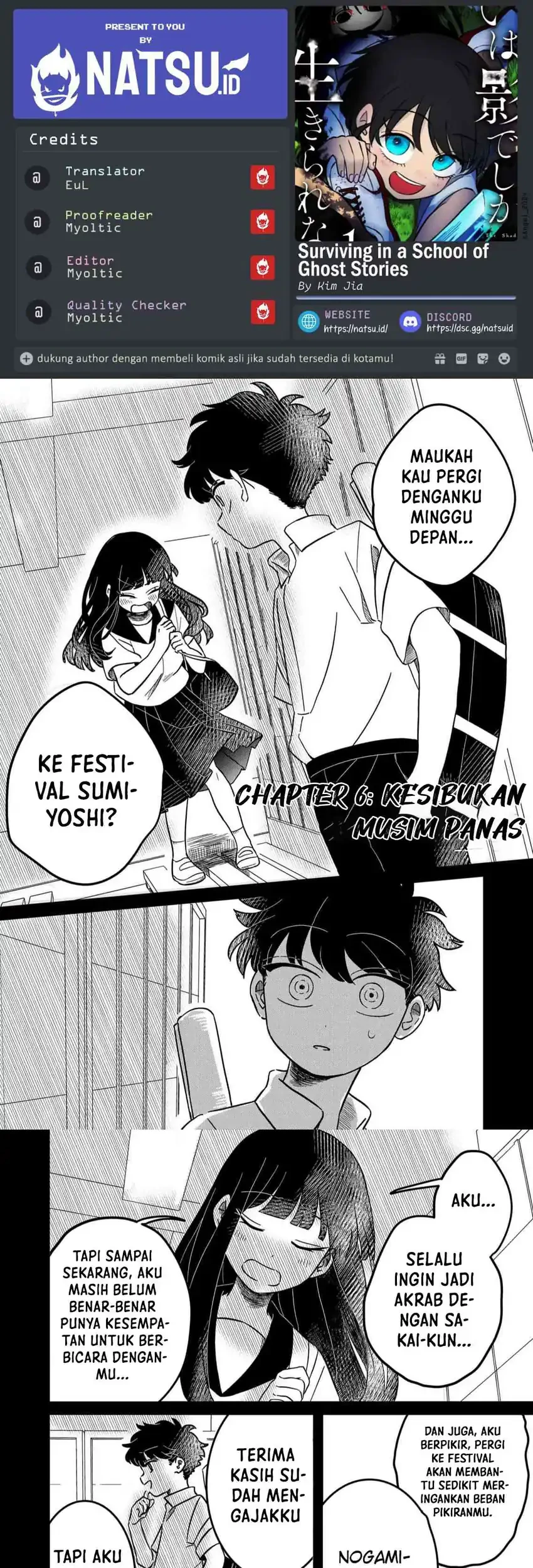 Yui Can Only Live In the Shadows Chapter 6 - halaman 1