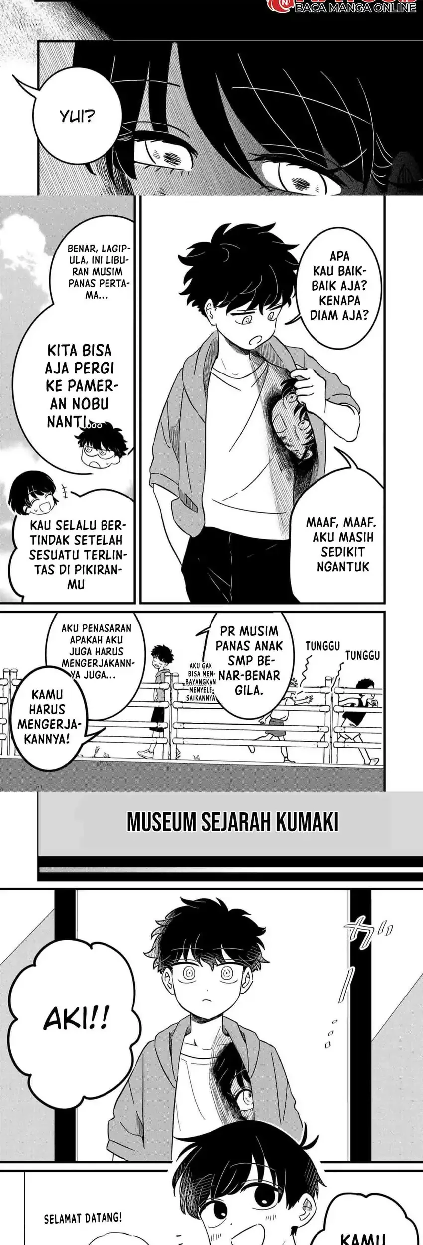 Yui Can Only Live In the Shadows Chapter 6 - halaman 3