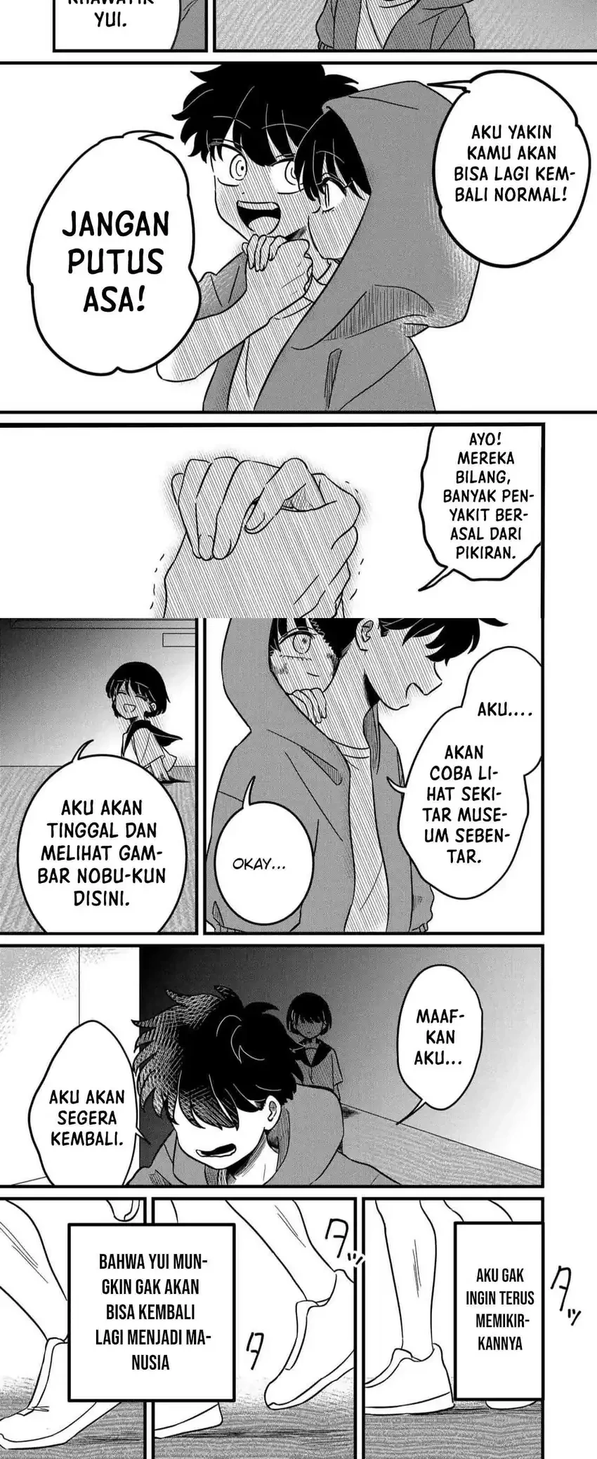 Yui Can Only Live In the Shadows Chapter 6 - halaman 8