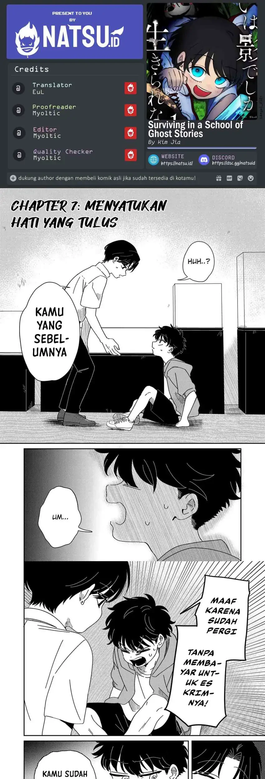 Yui Can Only Live In the Shadows Chapter 7 - halaman 1