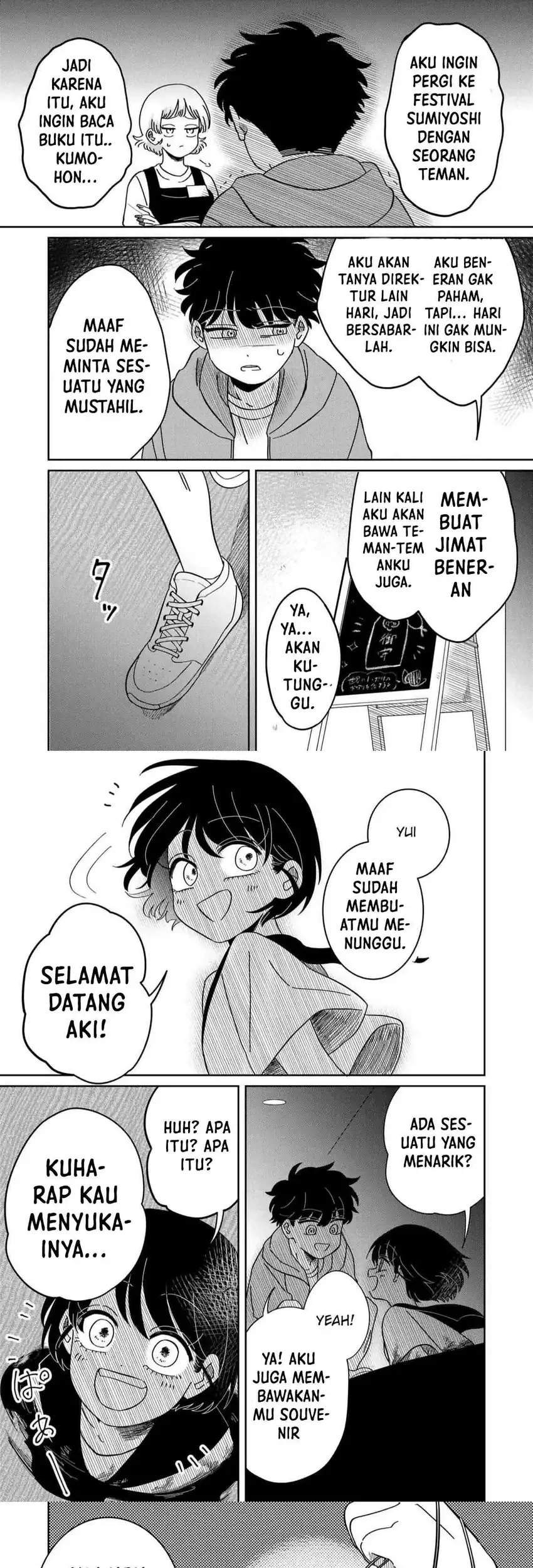 Yui Can Only Live In the Shadows Chapter 7 - halaman 9