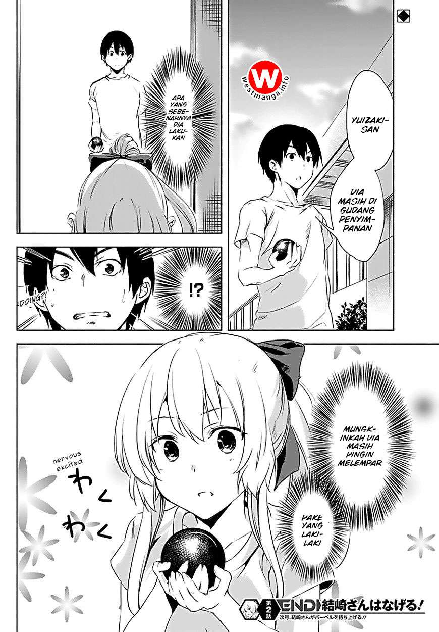 Yuizaki-san wa Nageru! Chapter 2 - halaman 14