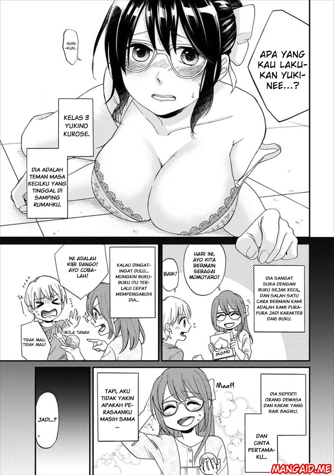 Yuki-neechan no Kannou-gokko. Chapter 1 - halaman 4