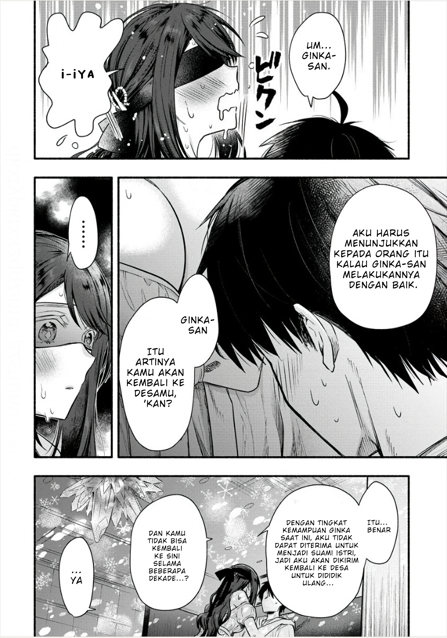 Yuki no Niizuma wa Boku to Tokeaitai Chapter 6.1 - halaman 20
