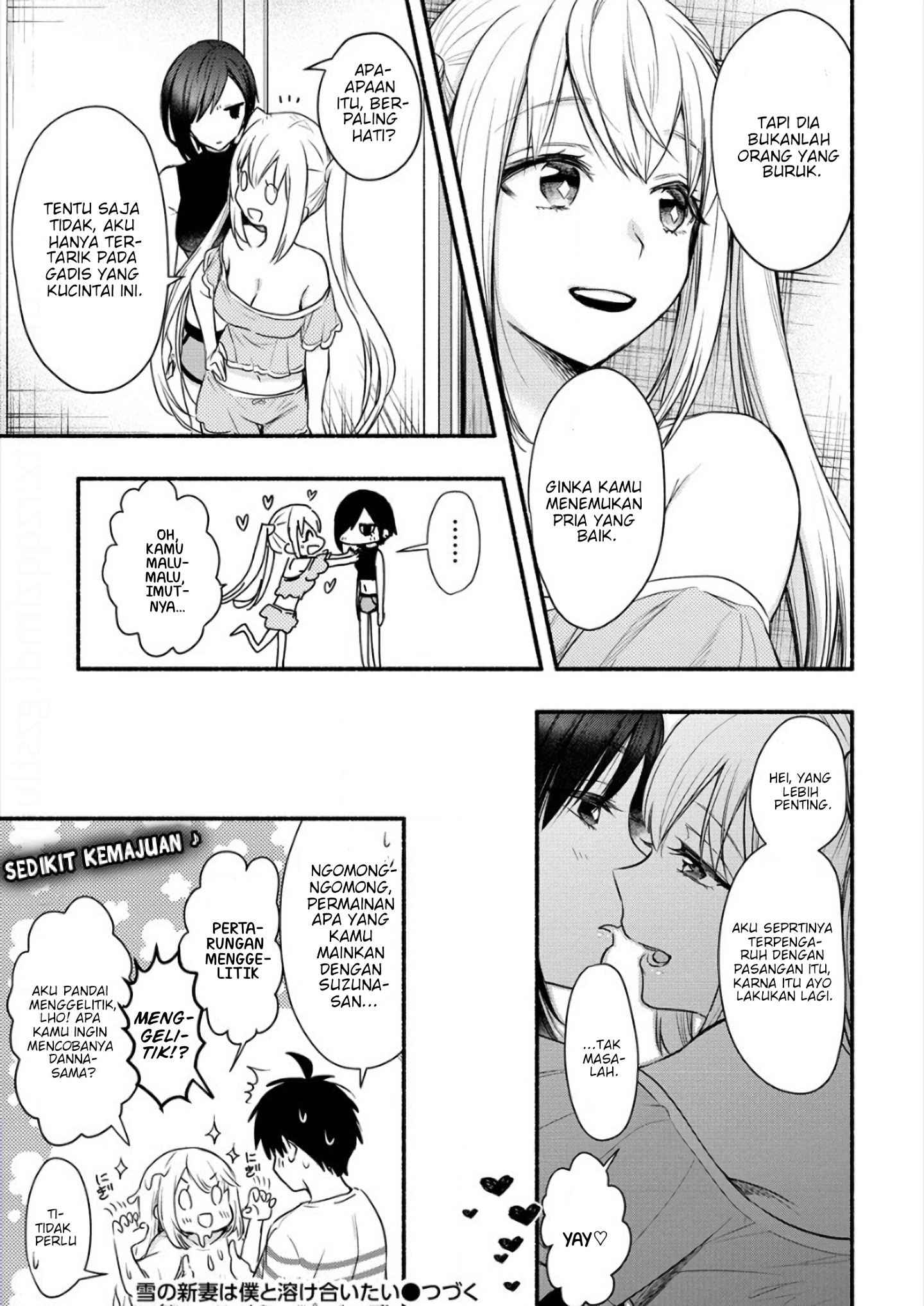 Yuki no Niizuma wa Boku to Tokeaitai Chapter 7 - halaman 27