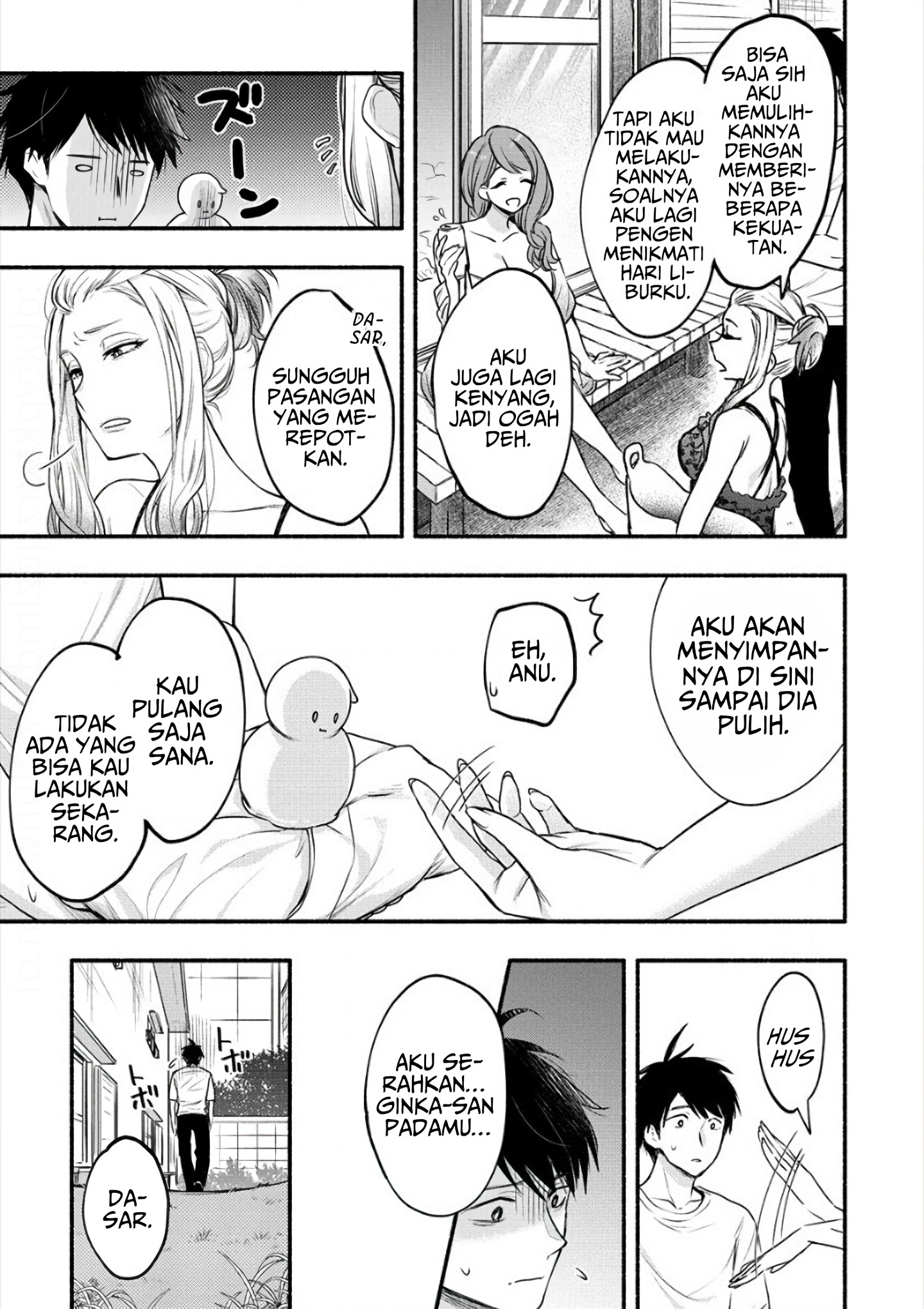 Yuki no Niizuma wa Boku to Tokeaitai Chapter 8 - halaman 10