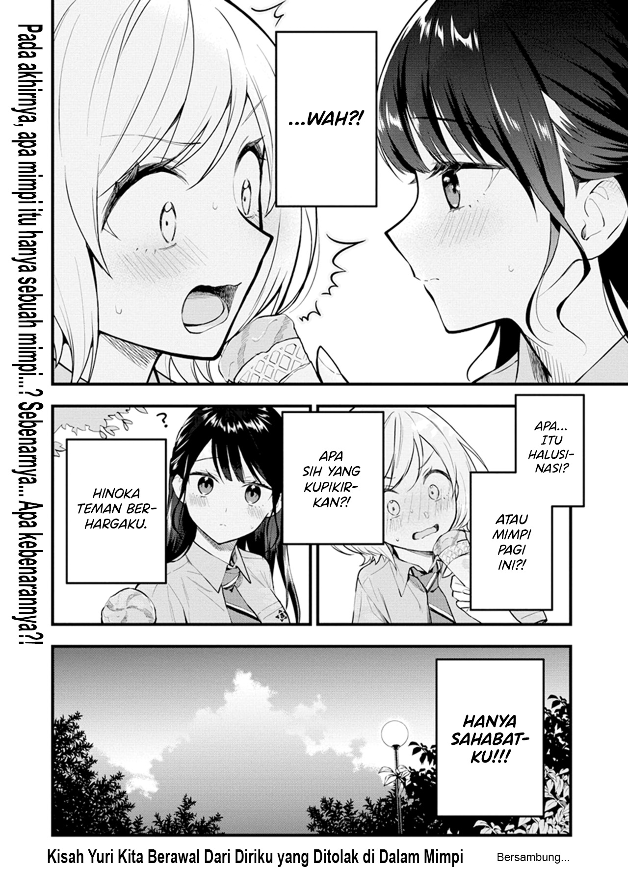 Yume de Furarete Hajimaru Yuri Chapter 1 - halaman 12