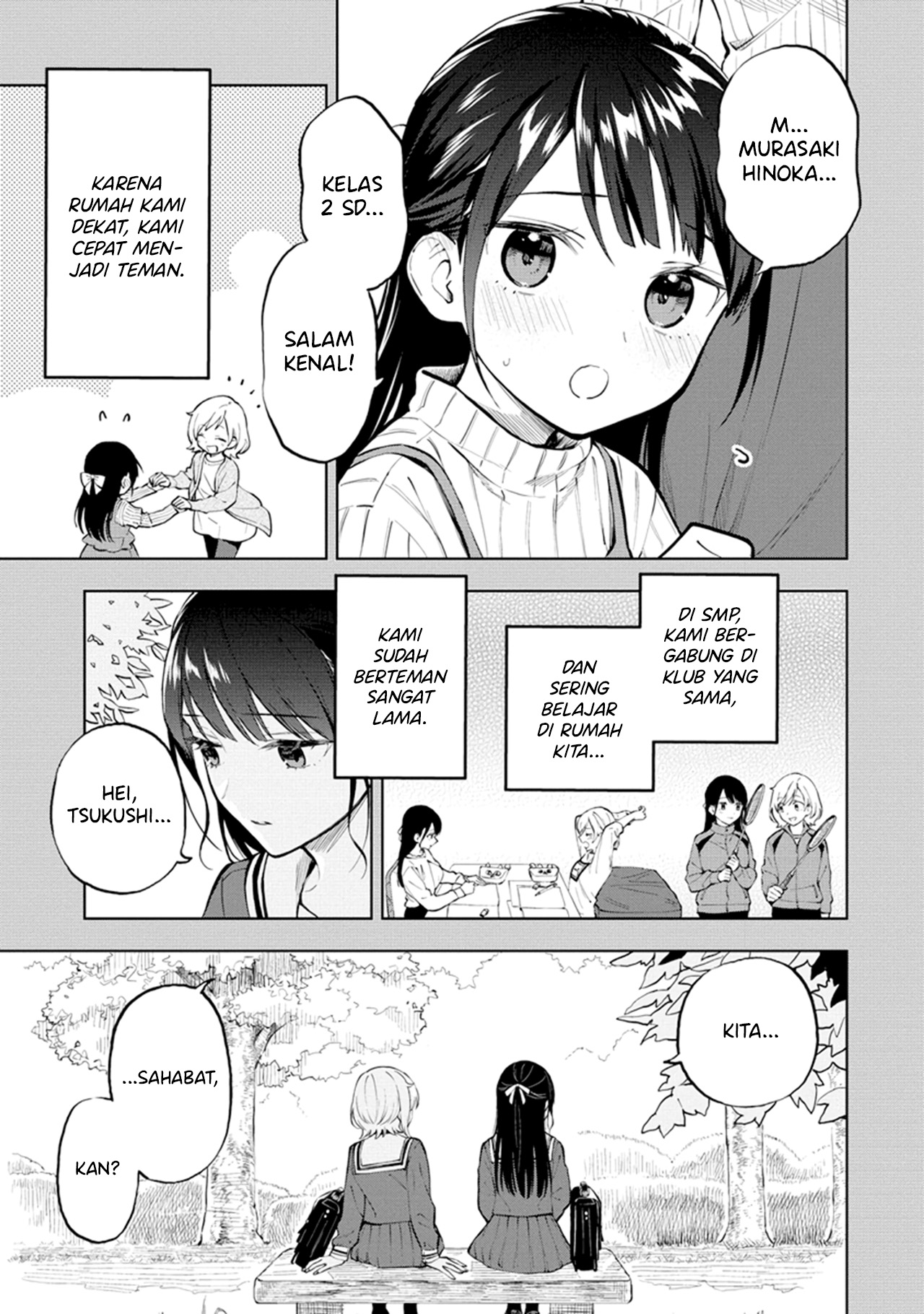 Yume de Furarete Hajimaru Yuri Chapter 1 - halaman 7