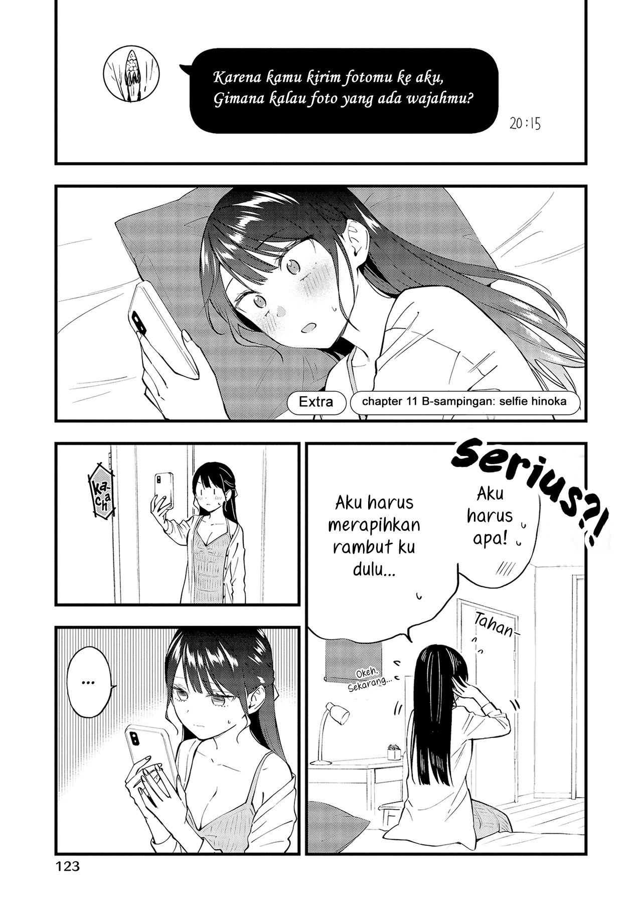 Yume de Furarete Hajimaru Yuri Chapter 13.5 - halaman 14