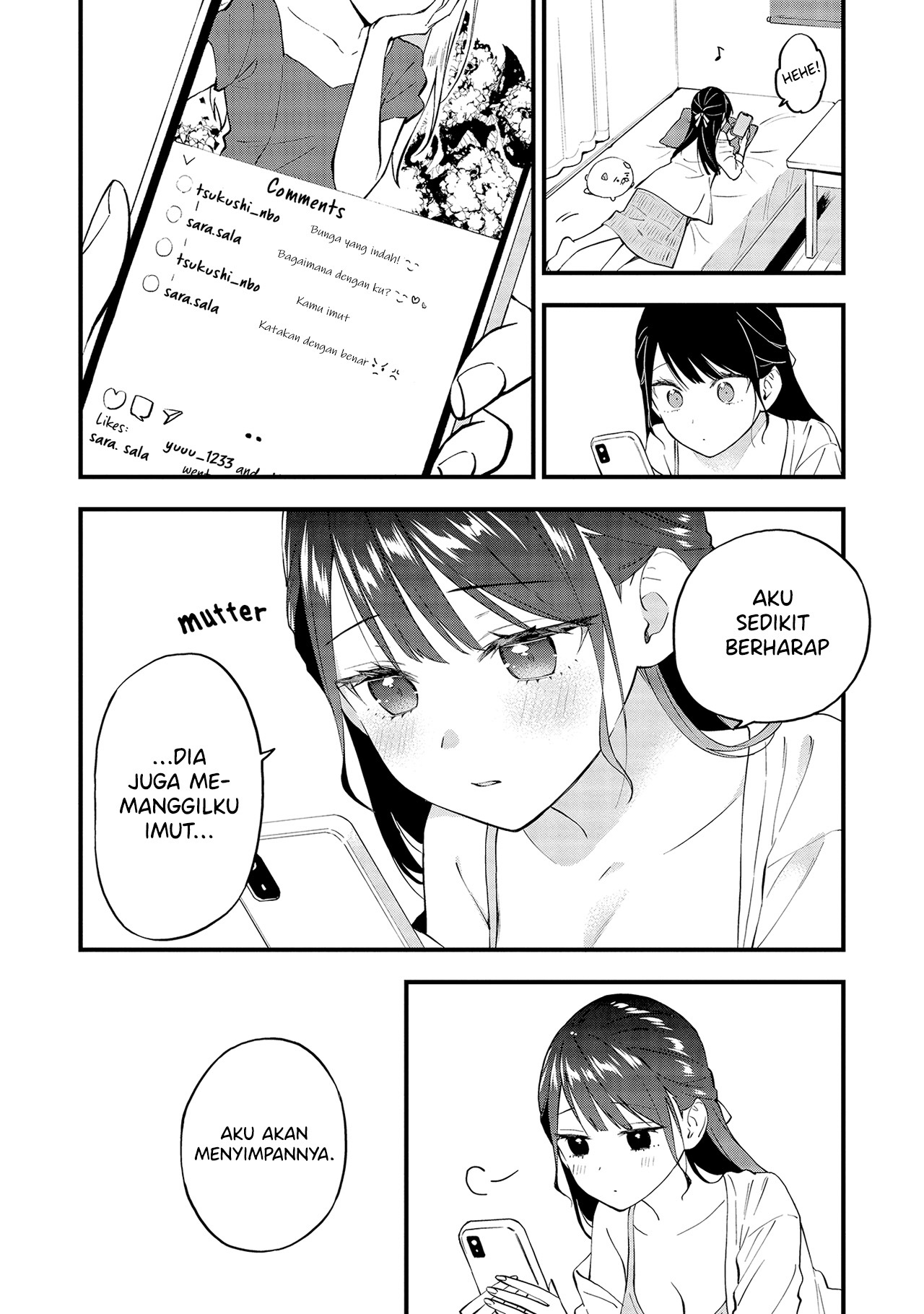 Yume de Furarete Hajimaru Yuri Chapter 13.5 - halaman 17