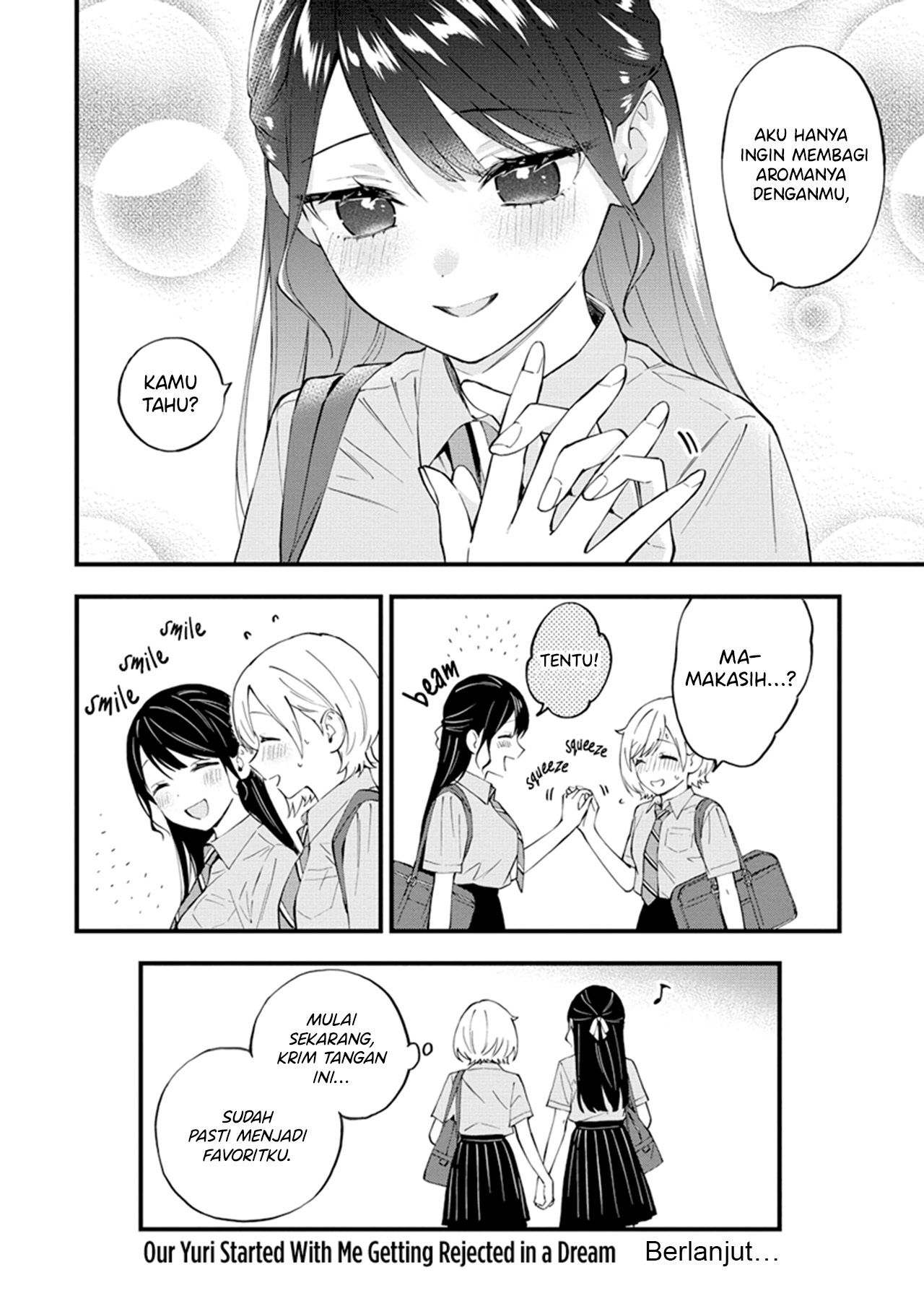 Yume de Furarete Hajimaru Yuri Chapter 18 - halaman 8