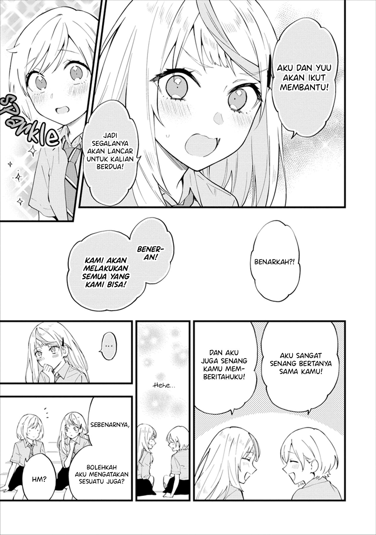 Yume de Furarete Hajimaru Yuri Chapter 19 - halaman 9