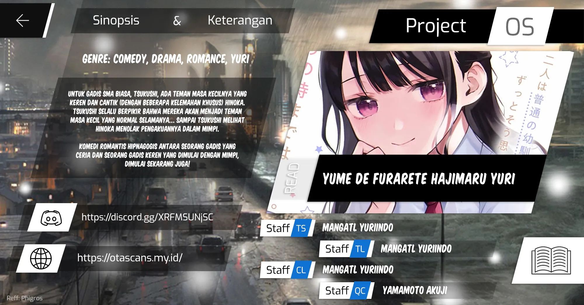 Yume de Furarete Hajimaru Yuri Chapter 24.2 - halaman 1