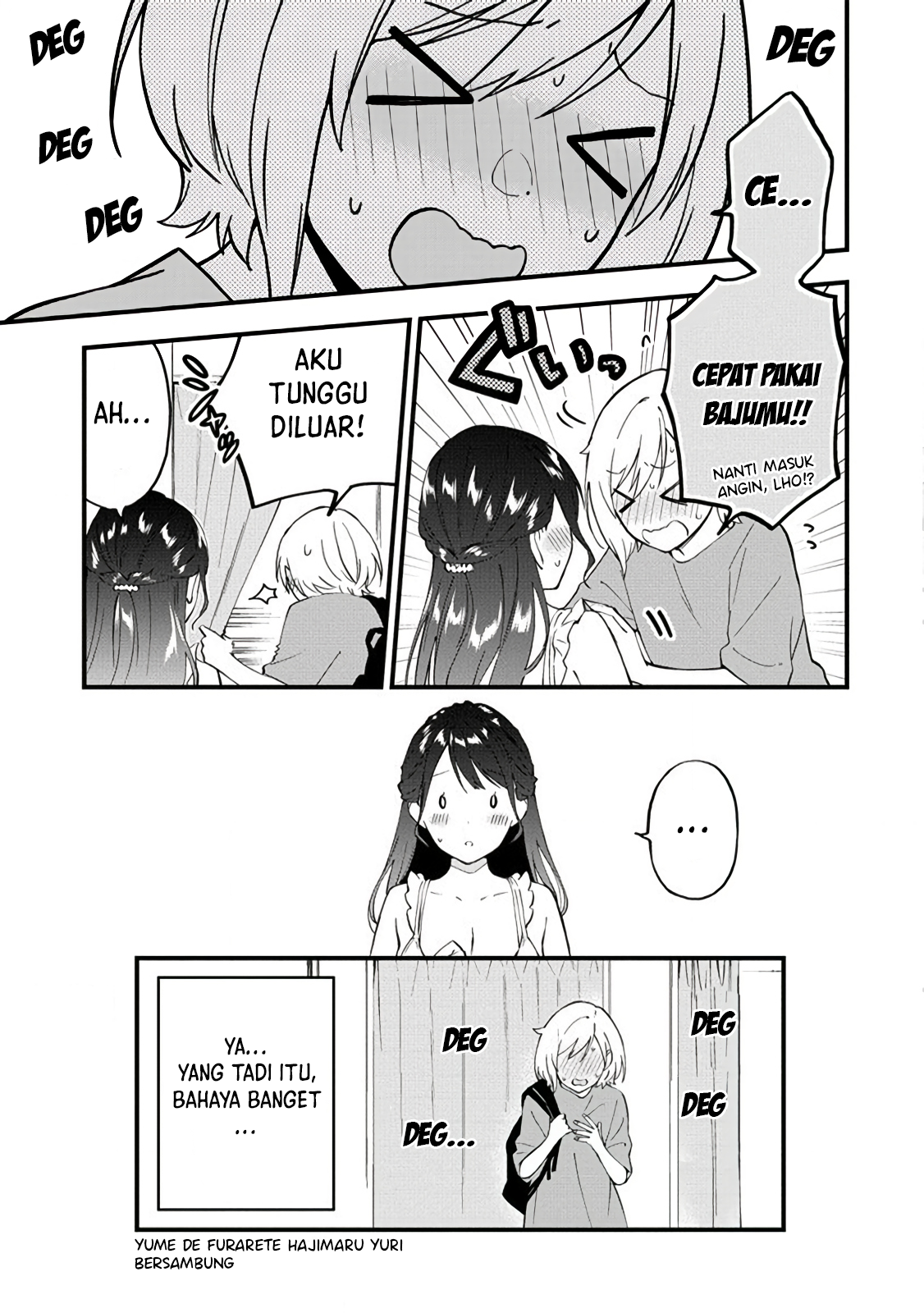 Yume de Furarete Hajimaru Yuri Chapter 24.2 - halaman 7