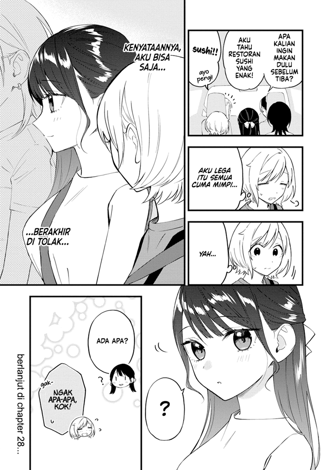 Yume de Furarete Hajimaru Yuri Chapter 27 - halaman 9