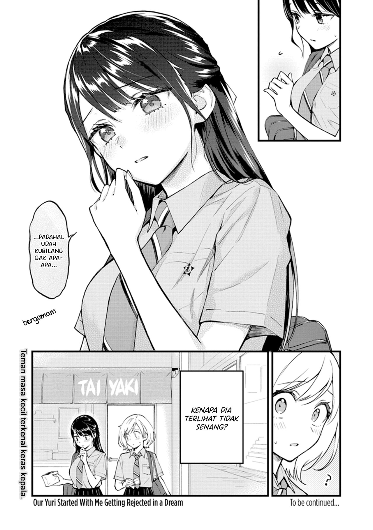 Yume de Furarete Hajimaru Yuri Chapter 3 - halaman 8