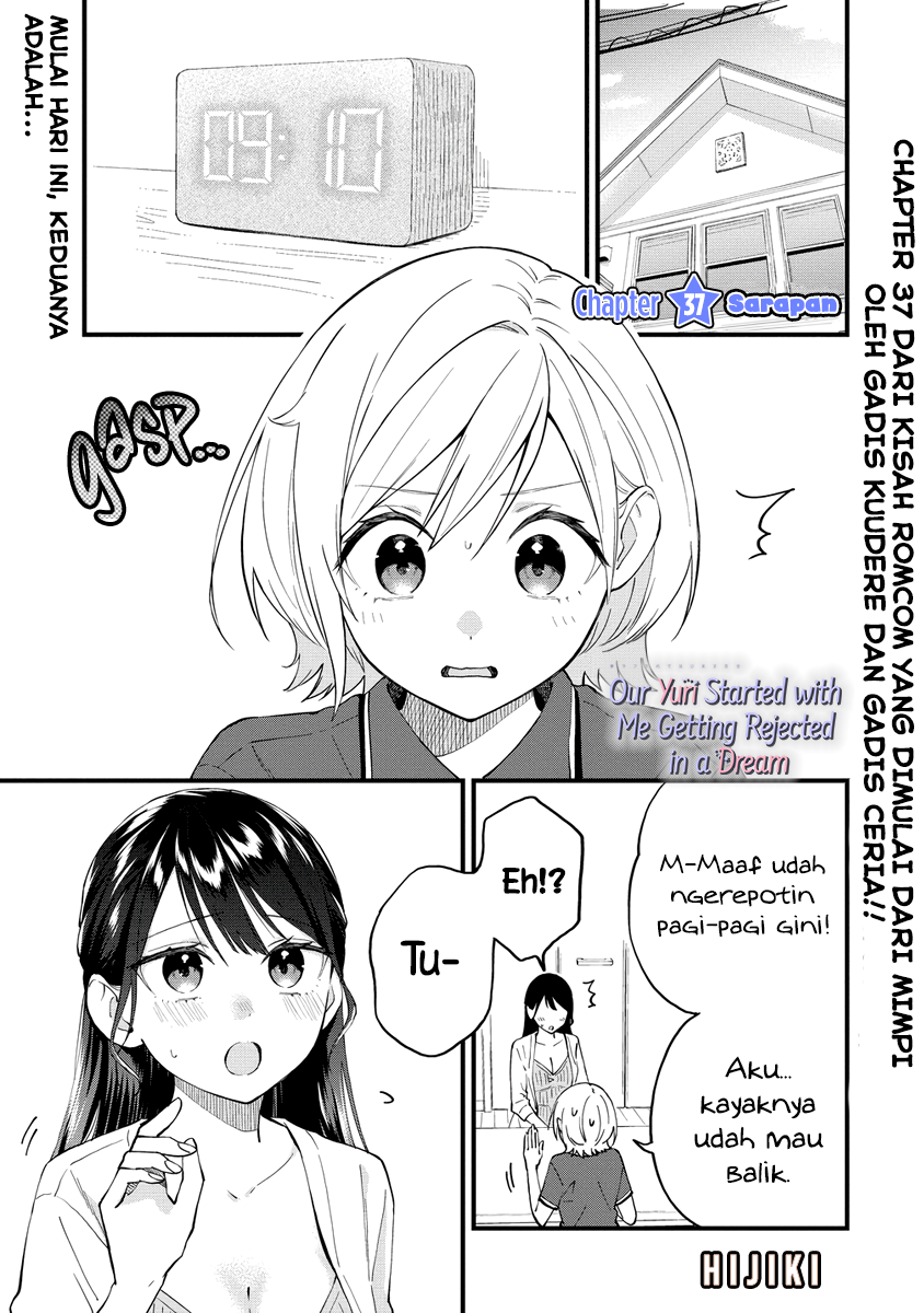 Yume de Furarete Hajimaru Yuri Chapter 37 - halaman 1