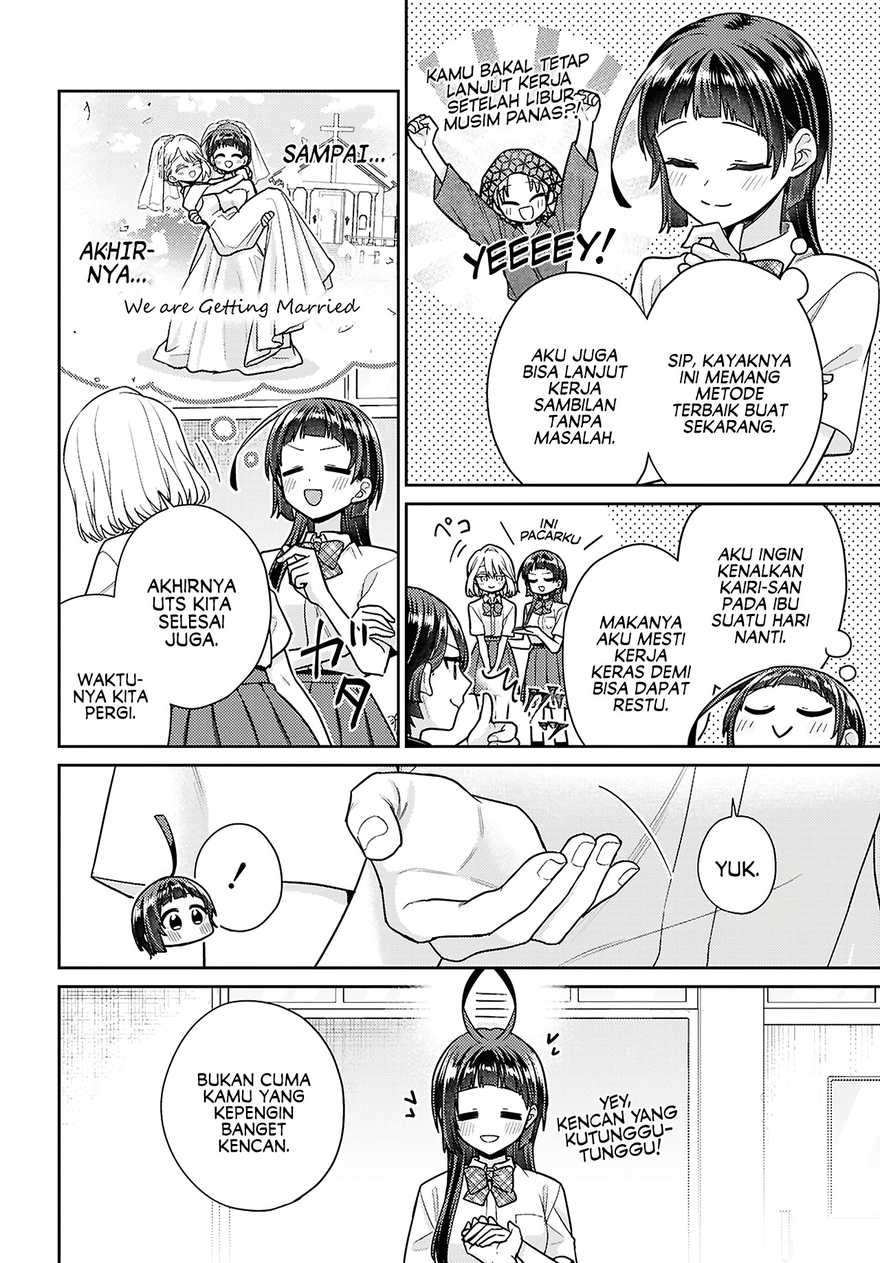 Yume to Koi dewa Tsuriawanai Chapter 8 - halaman 44