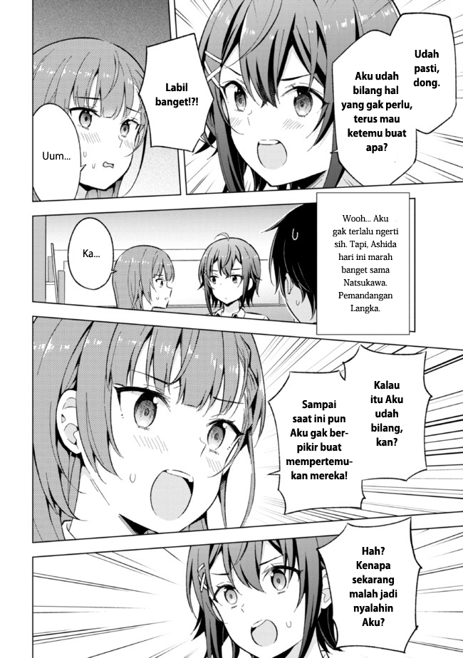 Yumemiru Danshi wa Genjitsushugisha Chapter 15.1 - halaman 14