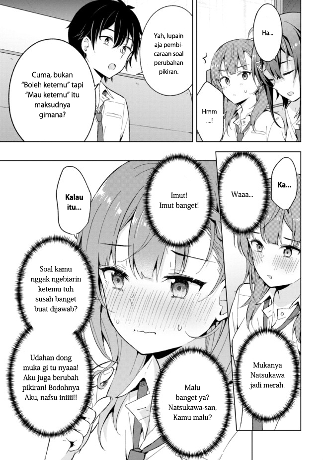 Yumemiru Danshi wa Genjitsushugisha Chapter 15.1 - halaman 17