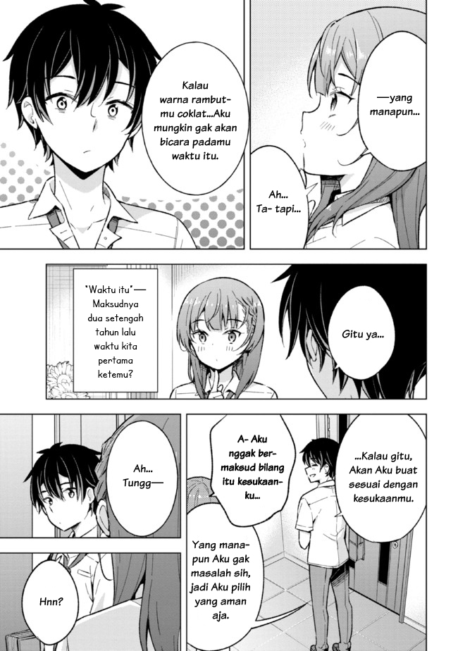 Yumemiru Danshi wa Genjitsushugisha Chapter 17.2 - halaman 14