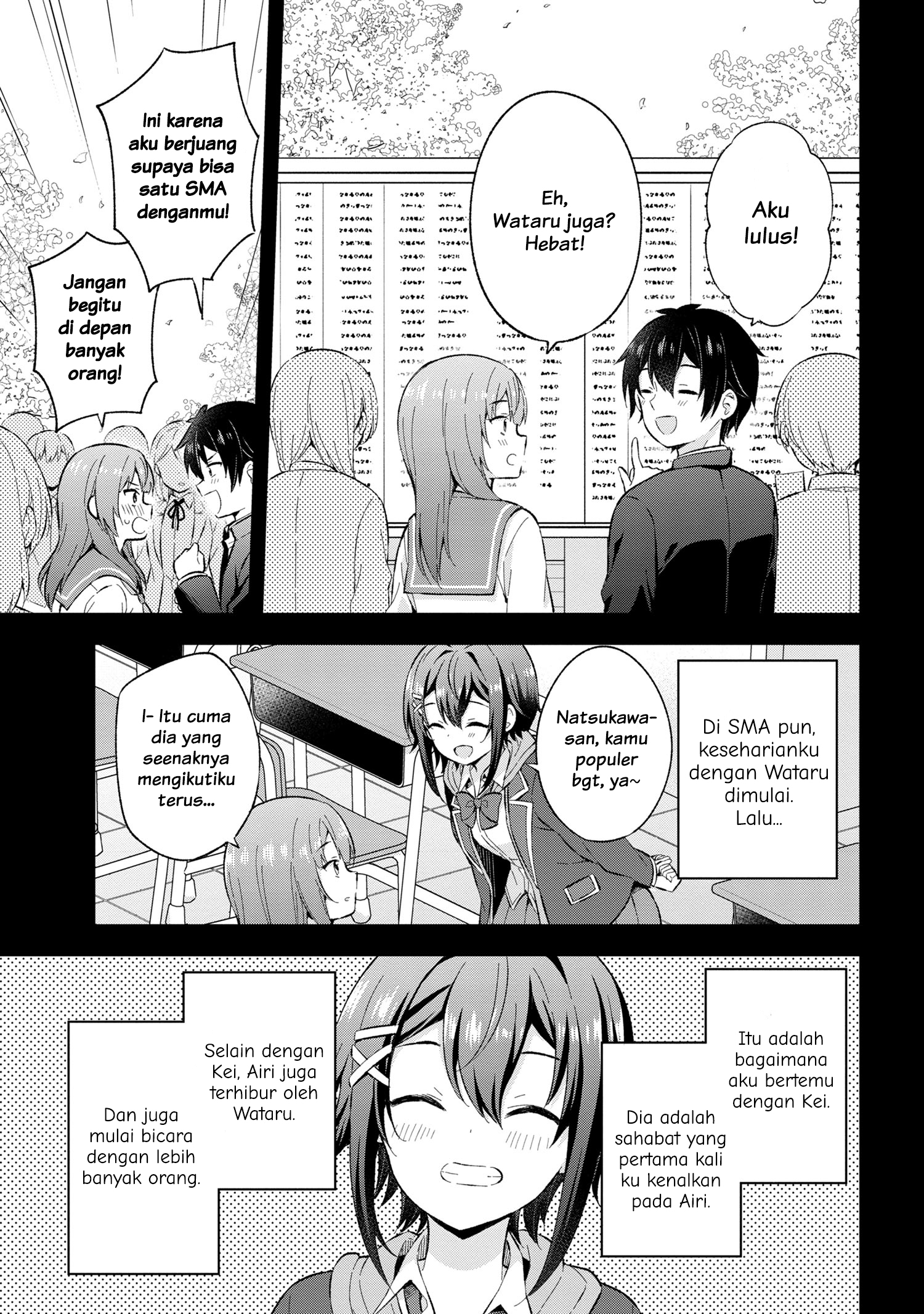 Yumemiru Danshi wa Genjitsushugisha Chapter 23 - halaman 17