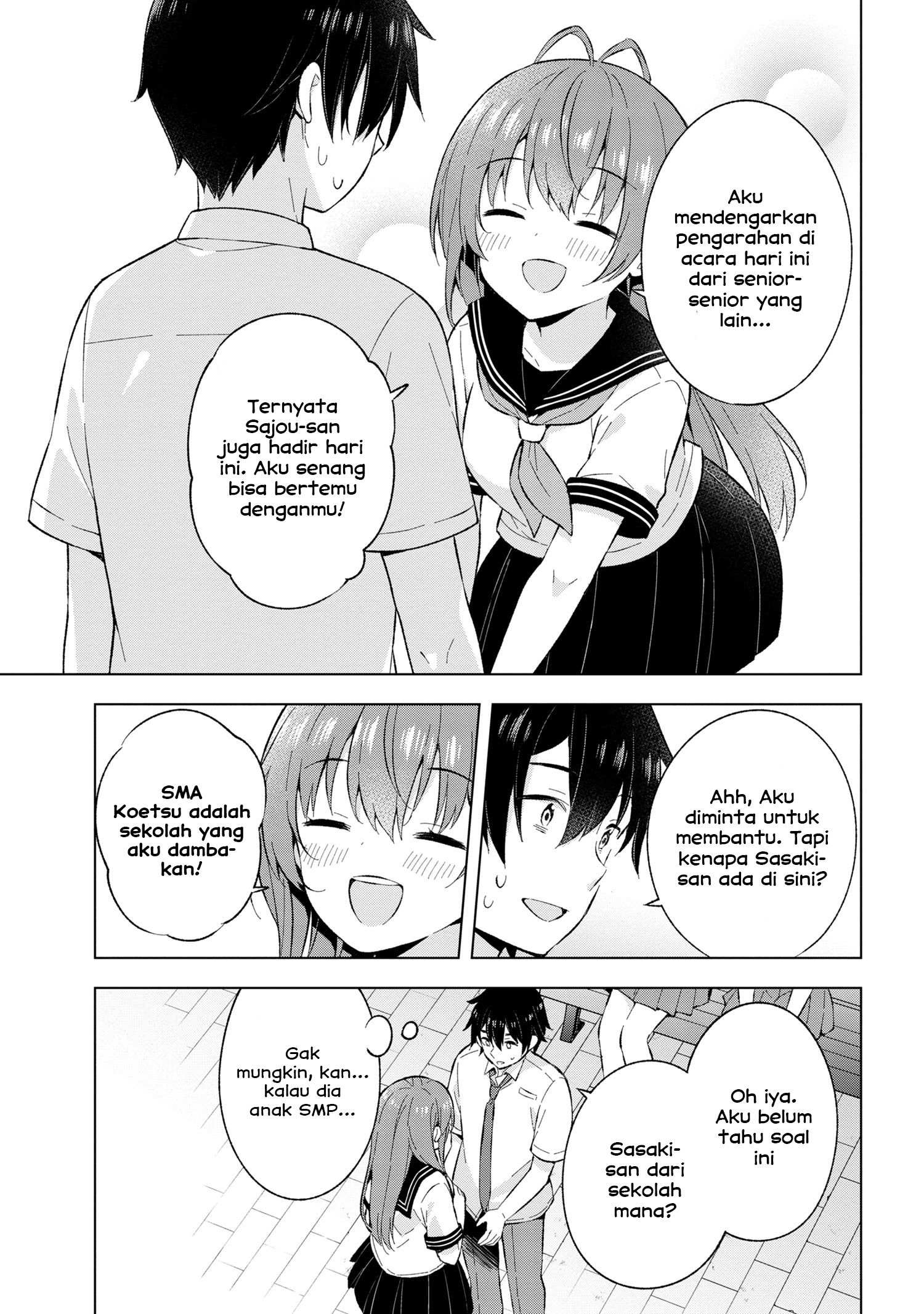 Yumemiru Danshi wa Genjitsushugisha Chapter 24 - halaman 9