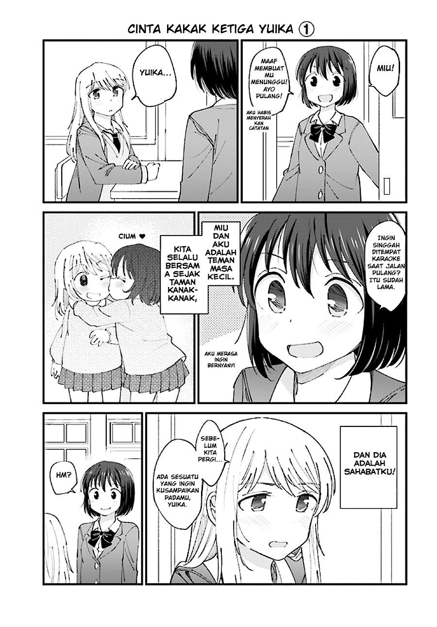 Yuri Moyou: Sakimiya 4 Shimai no Koi Chapter 3 - halaman 1